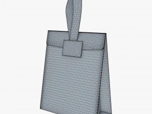 Gift Paper Bag M 1 3D Model