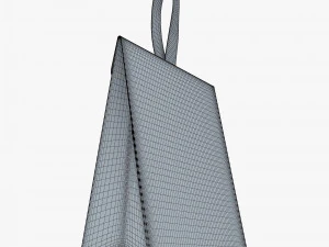 Gift Paper Bag M 1 3D Model