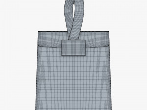Gift Paper Bag M 1 3D 모델