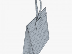 Gift Paper Bag M 1 3D 모델