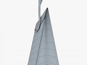 Gift Paper Bag M 1 3D Model
