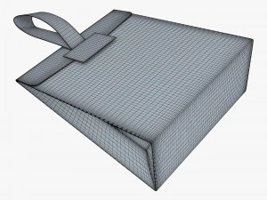 Gift Paper Bag M 1 3D Model