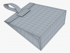 Gift Paper Bag M 1 3D 모델