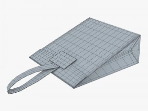 Gift Paper Bag M 1 3D Model