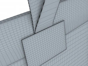Gift Paper Bag M 1 3D Model