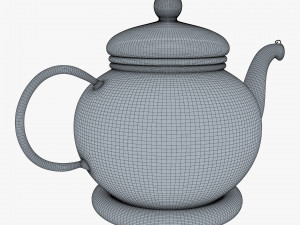 Glass Teapot 350ml M 1 Modelo 3D