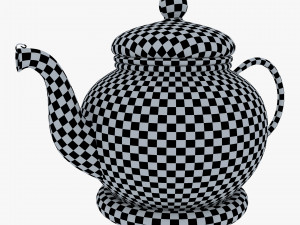 Glass Teapot 350ml M 1 Modelo 3D