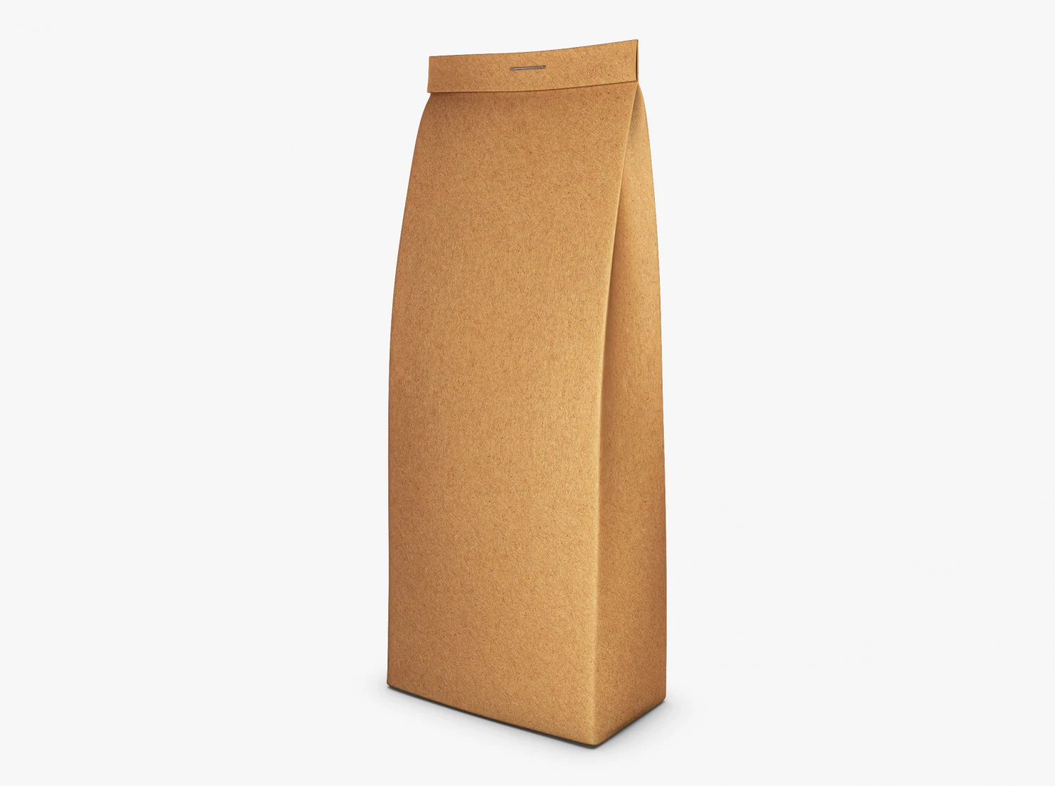 Paper Bag M 1 3D Model .c4d .max .obj .3ds .fbx .stl .blend
