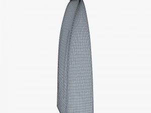 Paper Bag With Label M 1 3D Model