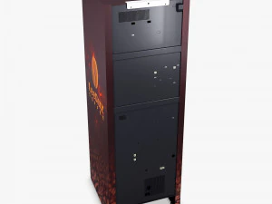 Coffee Vending Machine Luce ES M 1 3D Model