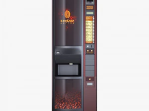 Coffee Vending Machine Luce ES M 1 3D Model