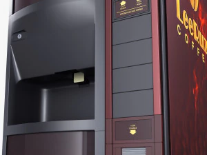 Coffee Vending Machine Luce ES M 1 3D Model