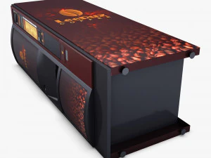Coffee Vending Machine Luce ES M 1 3D Model