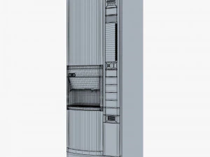 Coffee Vending Machine Luce ES M 1 3D Model
