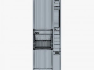 Coffee Vending Machine Luce ES M 1 3D Model