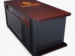 Snack Vending Machine Luce Eco M 1 3D Model