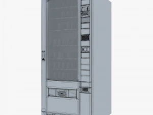 Snack Vending Machine Luce Eco M 1 3D Model
