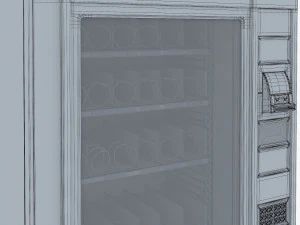 Snack Vending Machine Luce Eco M 1 3D Model
