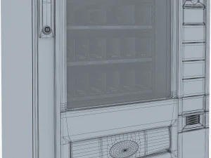 Snack Vending Machine Luce Eco M 1 3D Model