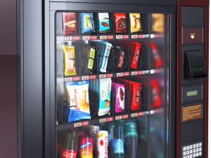 Snack Vending Machine Luce Eco M 2 Model 3D