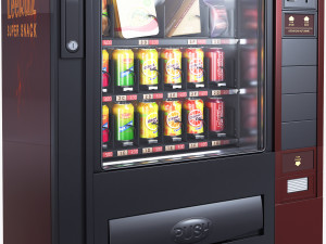 Snack Vending Machine Luce Eco M 2 Model 3D
