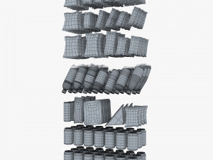 Snack Vending Machine Luce Eco M 2 Model 3D