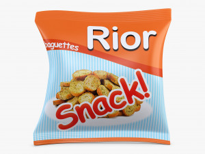 Snack Packaging Rior Simple M 1 Modelo 3D