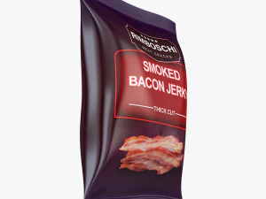 Snack Packaging Rimboschi Bacon Simple M 1 3D Model