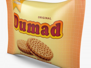 Biscuit Packaging Dumad Simple M 1 Modelo 3D
