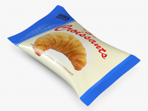 Croissant Packaging Svirca Simple M 1 Model 3D