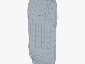 Baguette Sandwich Packaging Simple M 1 3D-Modell