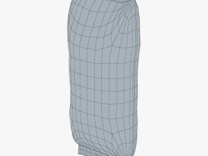 Baguette Sandwich Packaging Simple M 1 3D Model