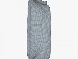 Baguette Sandwich Packaging Simple M 1 3D Model