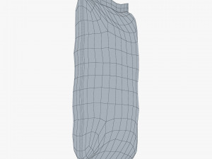 Baguette Sandwich Packaging Simple M 1 3D-Modell