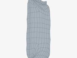 Baguette Sandwich Packaging Simple M 1 3D Model
