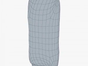 Baguette Sandwich Packaging Simple M 1 3D Model