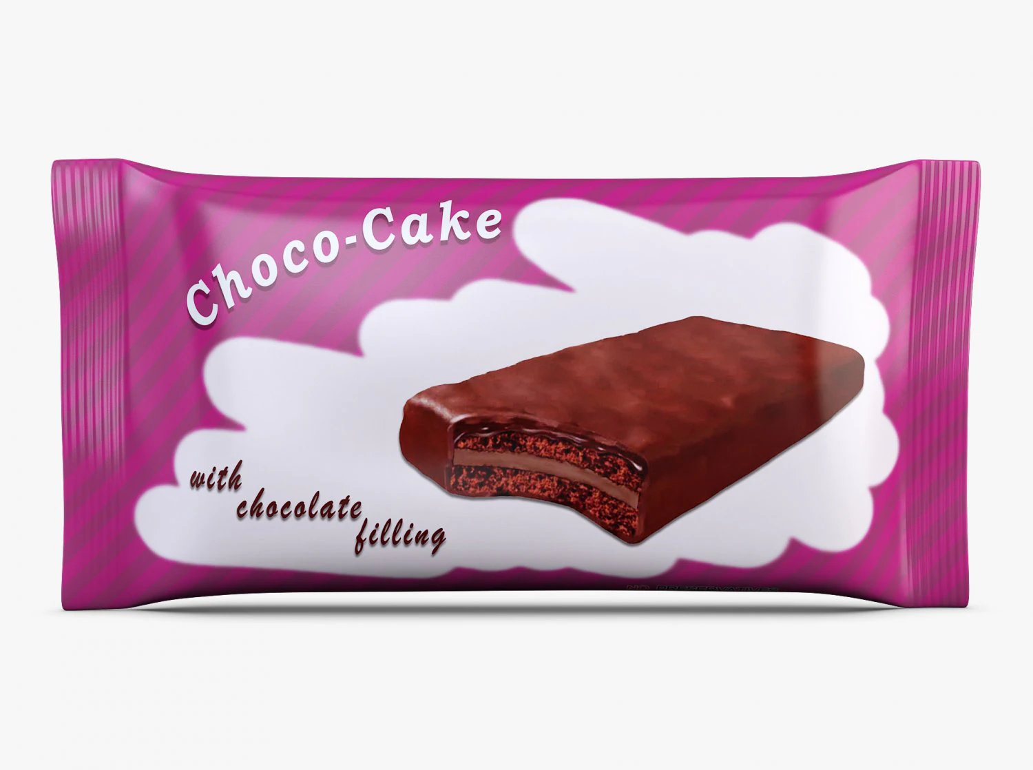 Choco Taartverpakking Eenvoudig M 1 3D Model .c4d .max .obj .3ds .fbx .stl .blend 