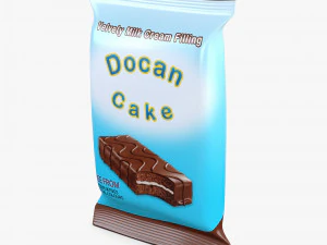 Confezione per torte Docan Simple M 1 Modello 3D