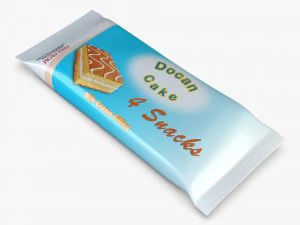 Confezione Torta Docan x4 Semplice M 1 Modello 3D