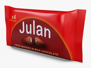 Chocolate Packaging Julan x4 Simple M 1 Model 3D