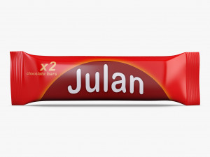Chocolate Packaging Julan x2 Simple M 1 3D Model