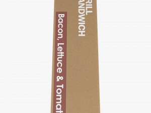 Sandwich Packaging Machu Simple M 1 3D Model