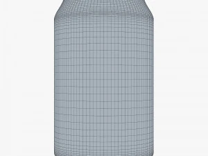 Citrus Day Orange Soda Can 330ml Simple M 1 3D Model