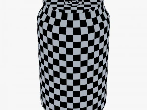 Citrus Day Orange Soda Can 330ml Simple M 1 3D Model
