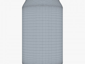 Citrus Day Lemon Soda Can 330ml Simple M 1 3D Model