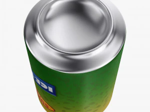 T&egrave; freddo verde lattina da 330 ml semplice M 1 Modello 3D