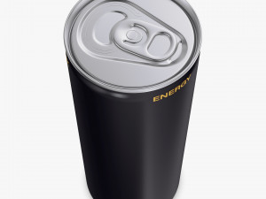 Braurish Energy Drink Can 250ml Simple M 1 Model 3D