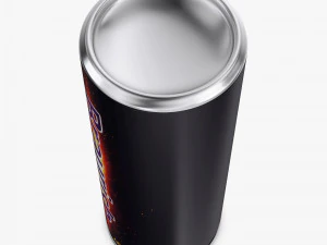 Braurish Energy Drink Can 250ml Simple M 1 3D Model