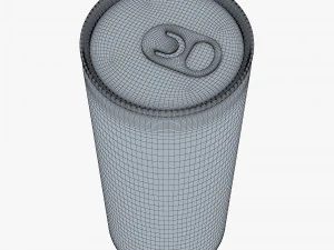 Braurish Energy Drink Can 250ml Simple M 1 3D Model