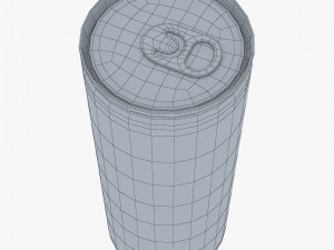 Braurish Energy Drink Can 250ml Simple M 1 Model 3D